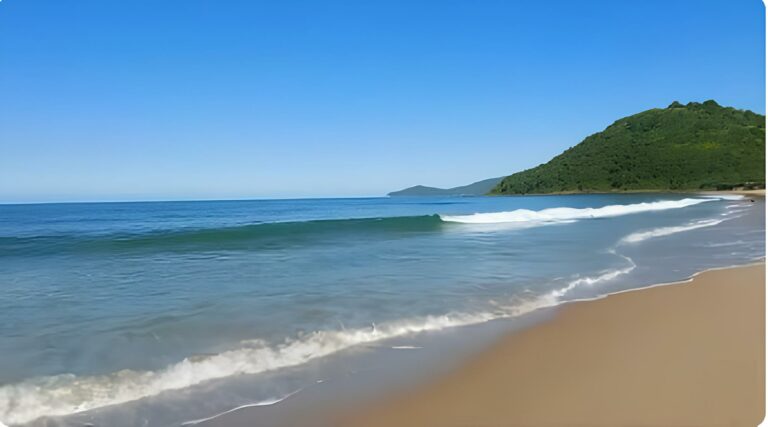 Praia Brava na Cidade de Itajaí